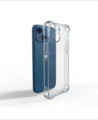 iPhone 13 . 13 Pro - Husa AntiSoc cu Protectie Camera - Transparenta