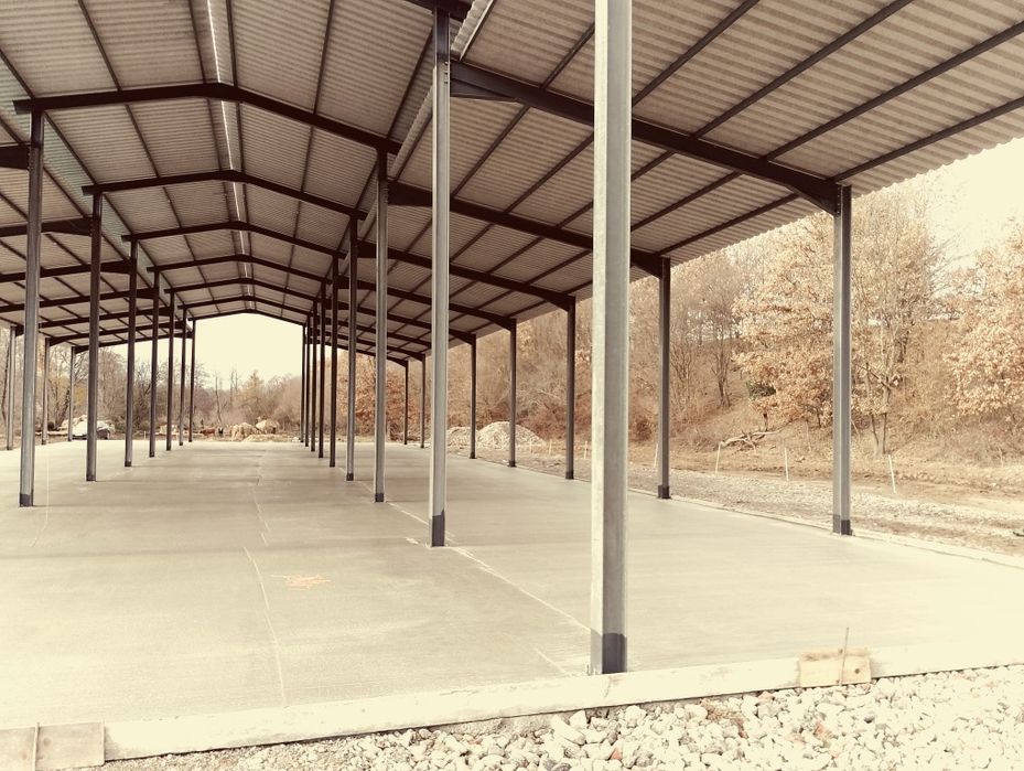 Vand hala metalica complecta 10×20-4h