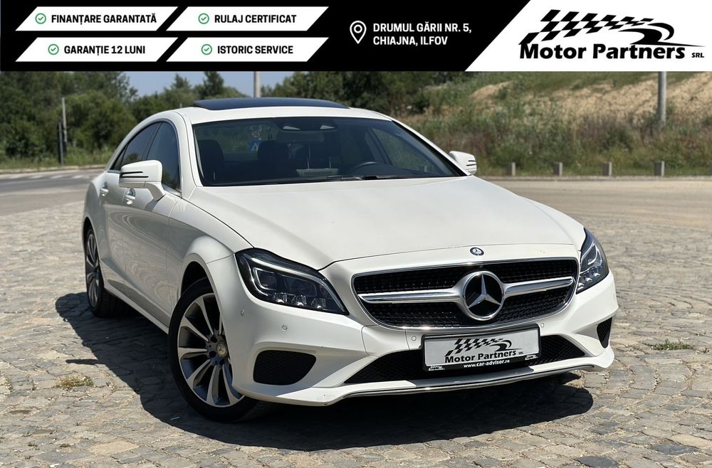 Mercedes-Benz CLS Finantare Garantata / TVA Deductibil / Garantie 12 luni / Istoric.