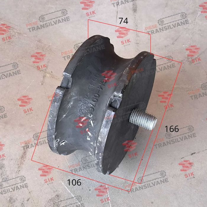 Tampon amortizor cauciuc pentru cilindru compactor Hamm 2220 2320 2410