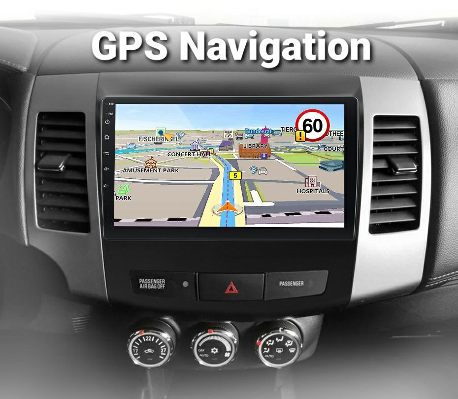 Navigatie Android pt. Mits.Outlander/Citroen C-Crosser/Peugeot 4007