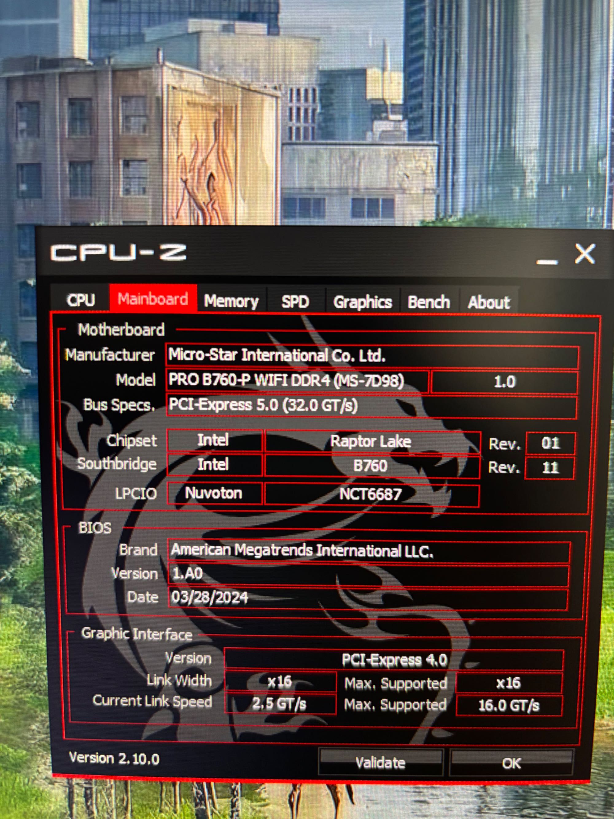 Процесор intel Core i5 14600KF/MSI PRO B760-P   и 16гб рам