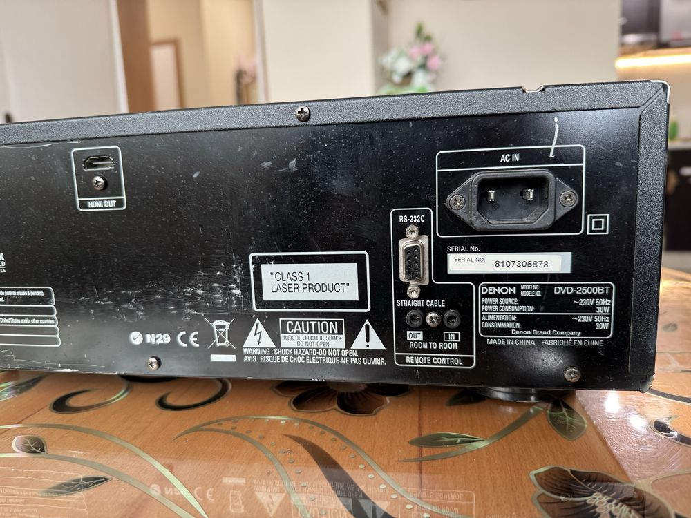 Denon DVD-2500BT Blu-ray Disc