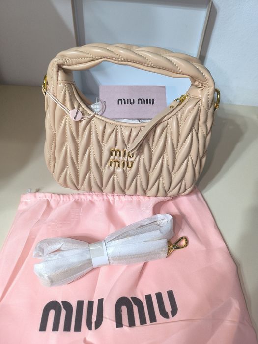 Geanta Miu Miu bej
