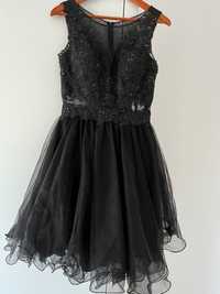 Черна къса официална рокля LAOMA размер S/36