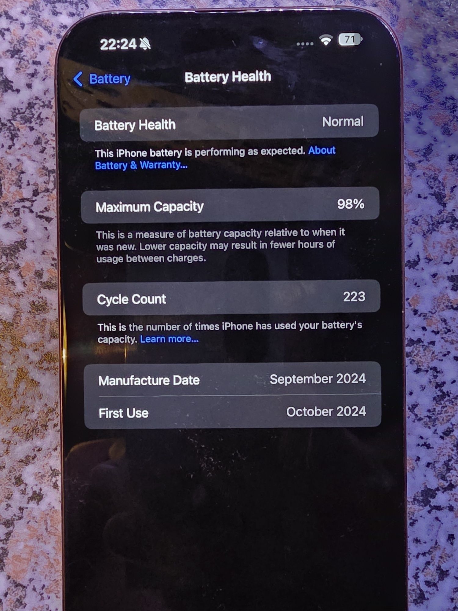 Iphone 16 pro max 512gb