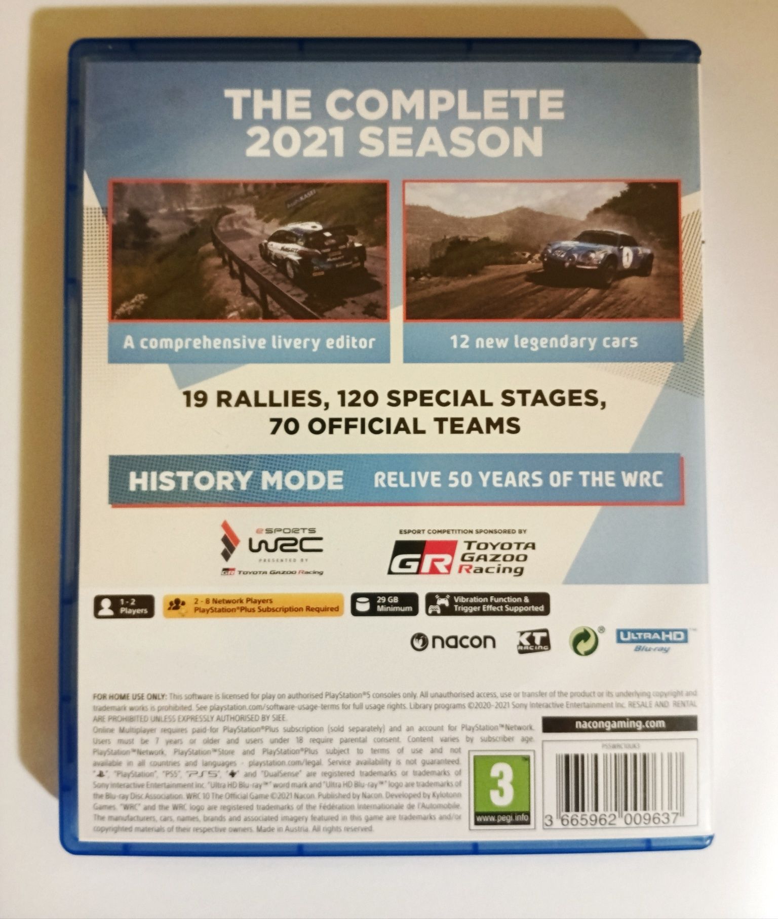 Видео игра WRC 10  за PS 5 , като нова .