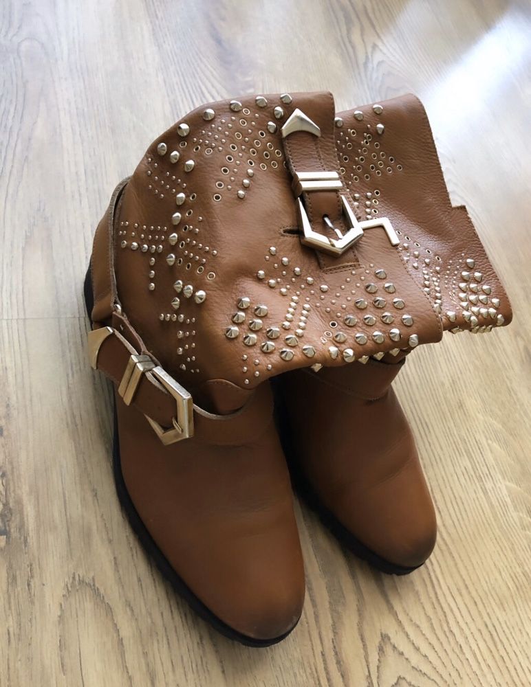 Ghete de piele Zara