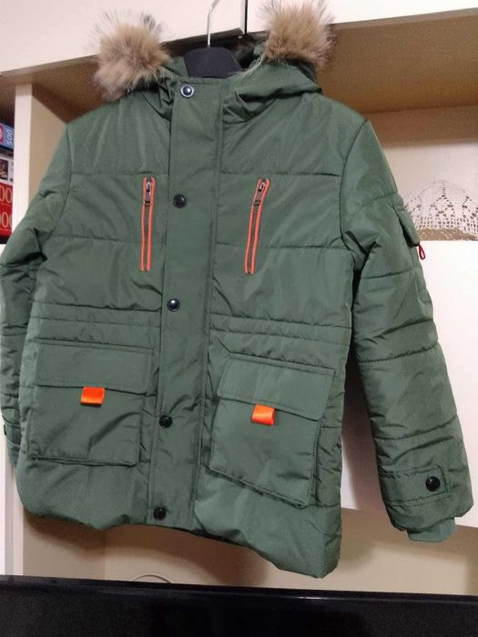 Зимно яке за момче 140 ръст -чисто ново