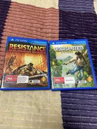 Продам игры для PS Vita Uncharted и Resistance