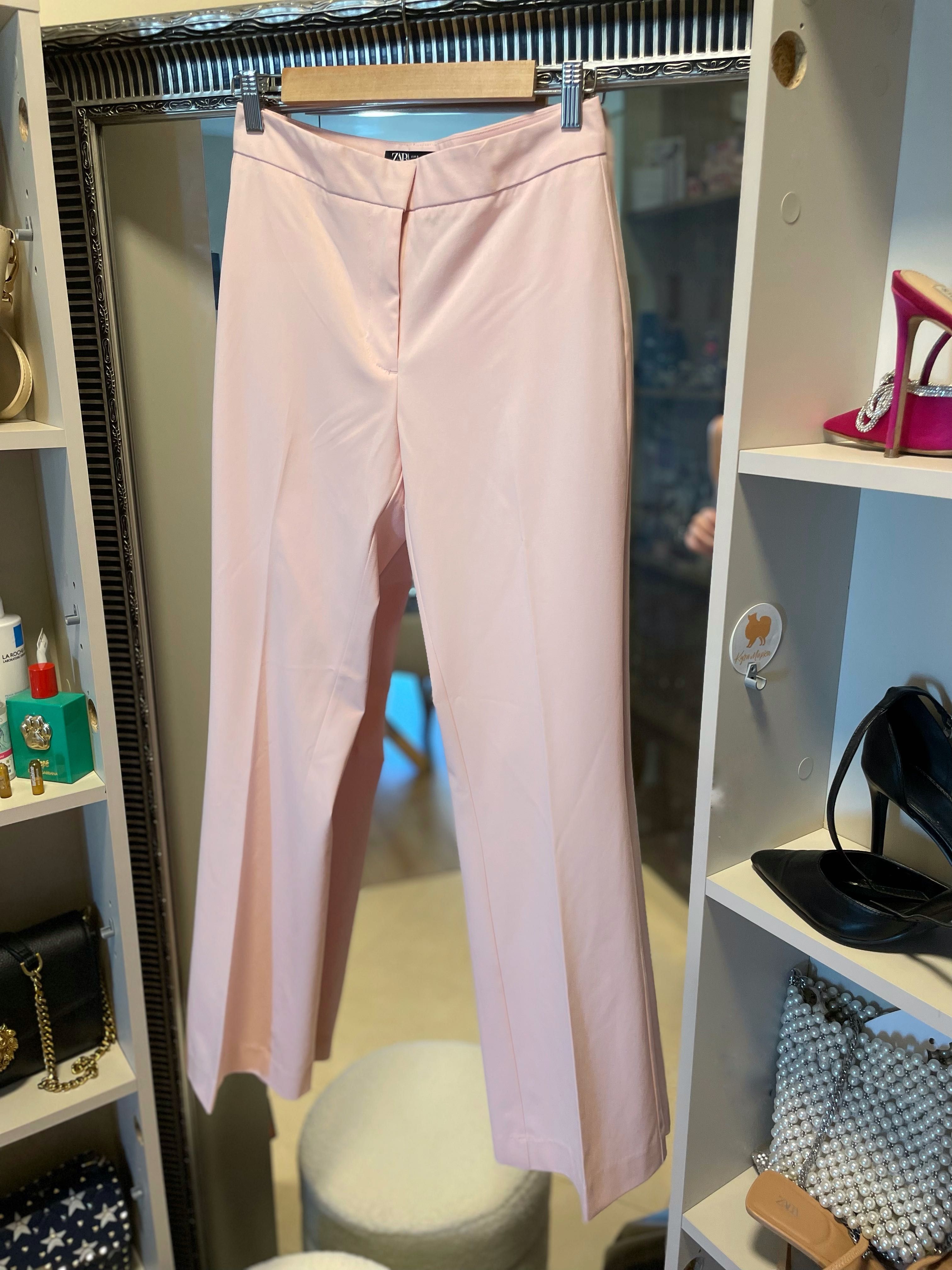 Розов костюм ZARA