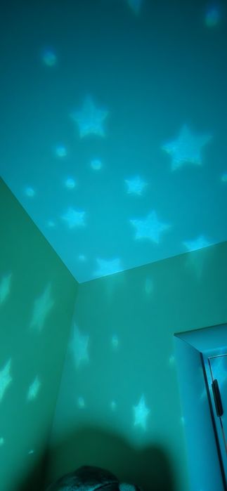 CHICCO Проектор - лампа с плюшено мече СИН