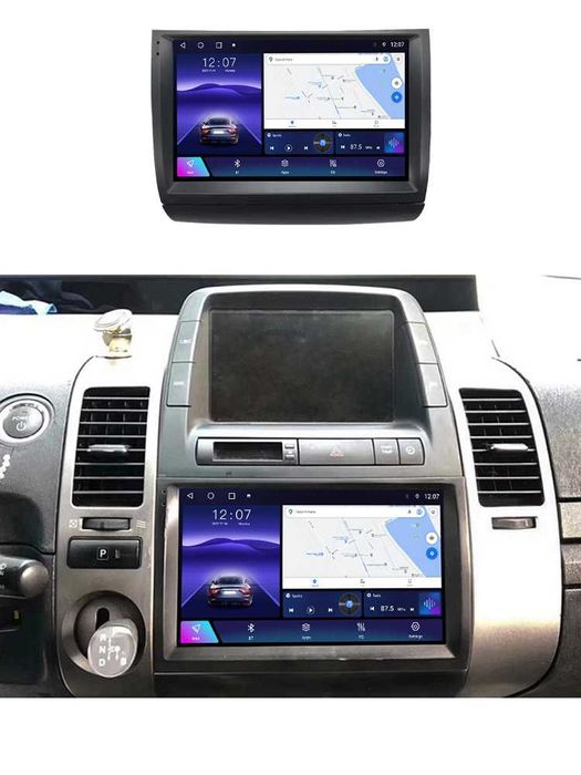 Navigatie Android 14 TOYOTA PRIUS 2003-2009 1/8 Gb Waze CarPlay CAMERA