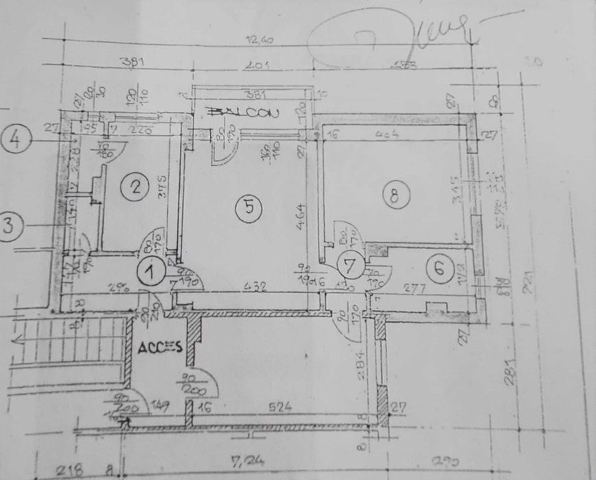 Vand apartament 3 camere ultracentral