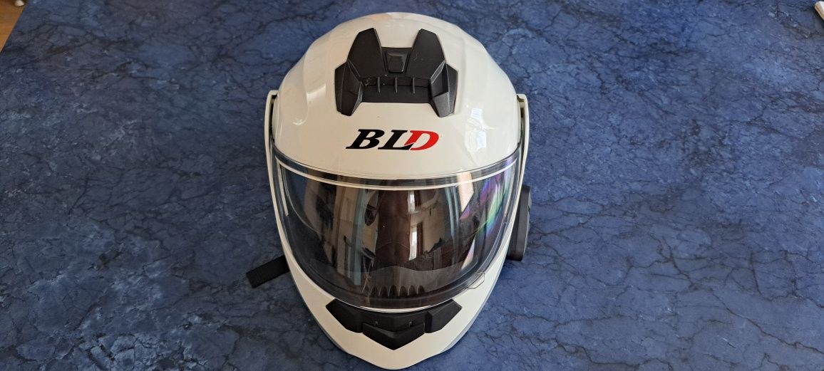 Cască modulară pentru motocicletă,lentilă dublă cu flip, mărimea S.