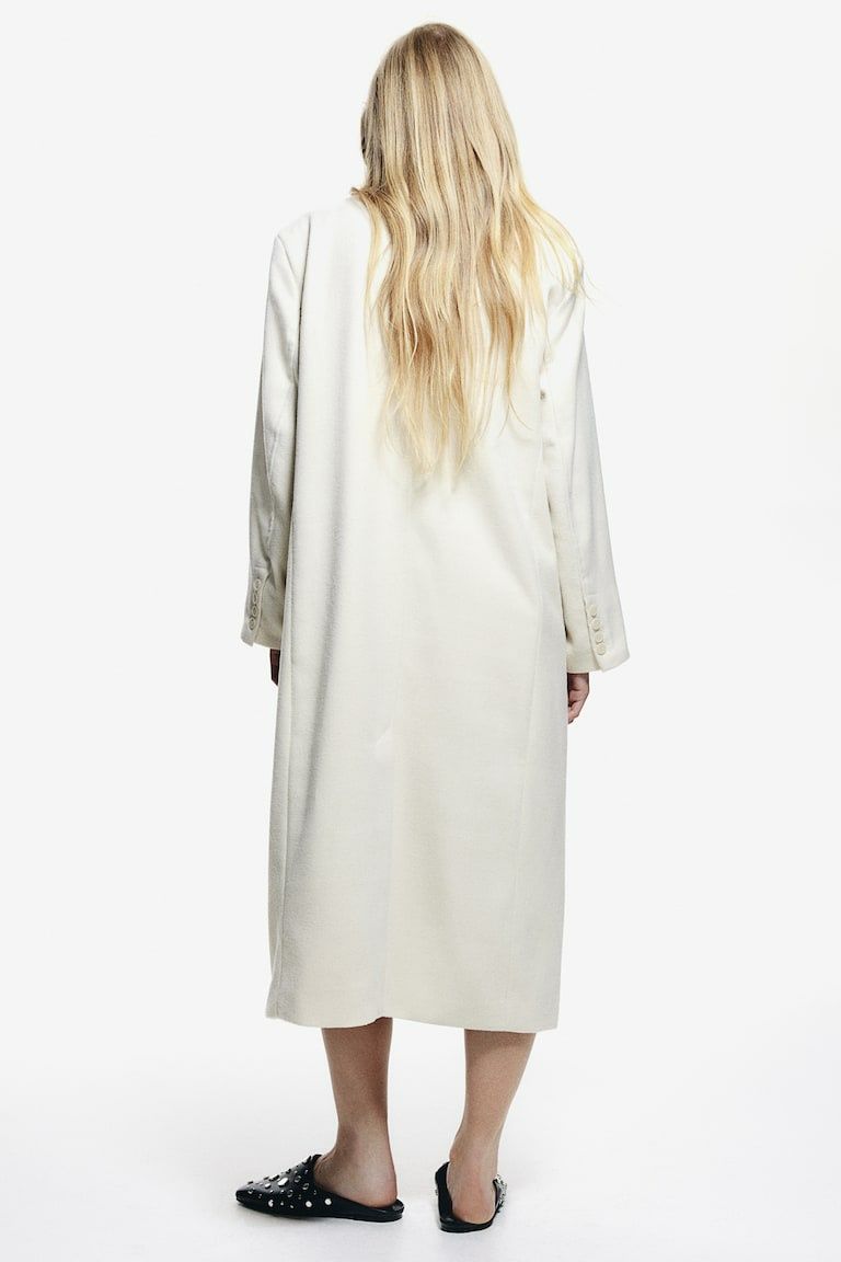 Двуредно палто H&M