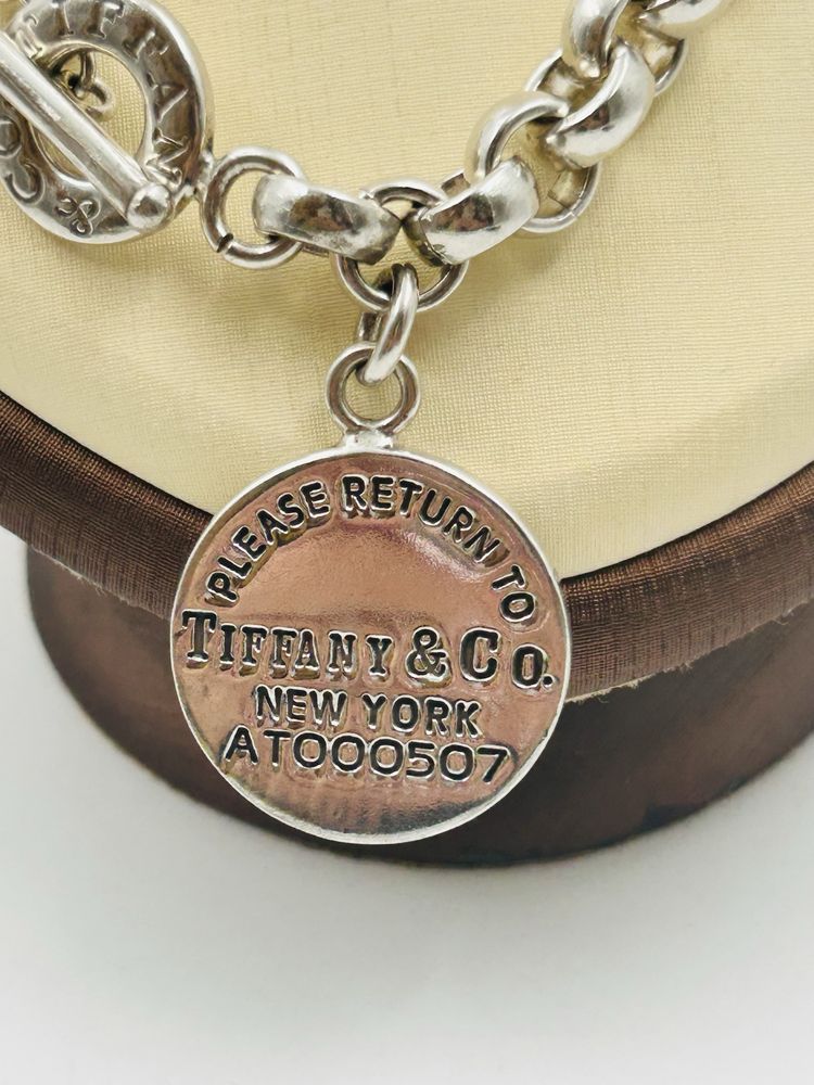 Сребърно колие Tiffany & Co