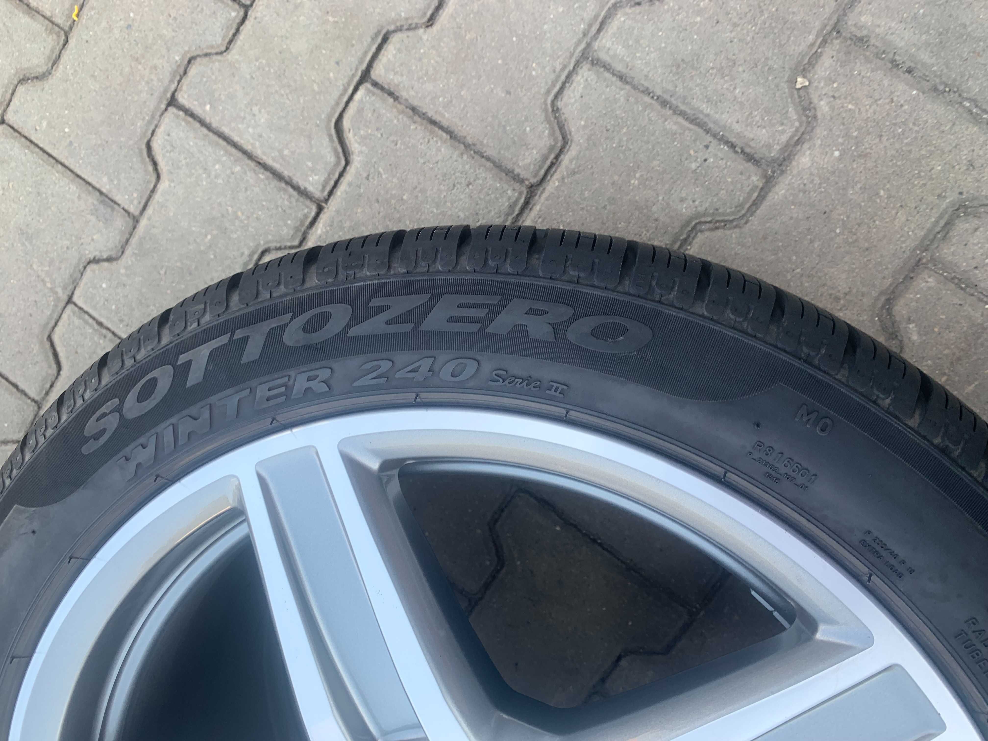 Jante Mercedes E63 AMG W212 E Class Anvelope Iarna Pirelli 255 40 18