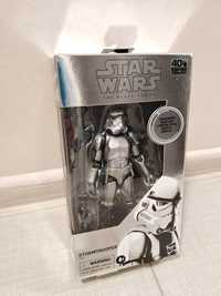 Figurina Star Wars The Black Series - Stormtrooper [carbonized] 15 cm