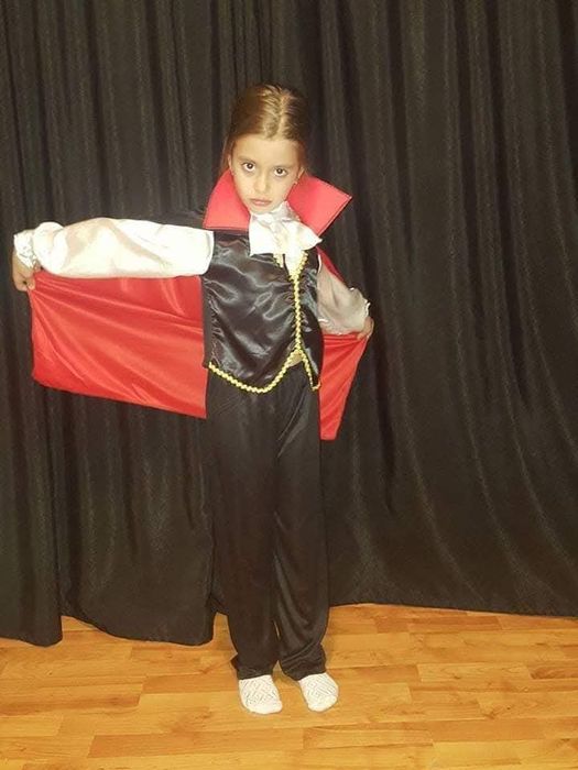 Vand costum print rege Dracula conte pentru copiii pentru serbare