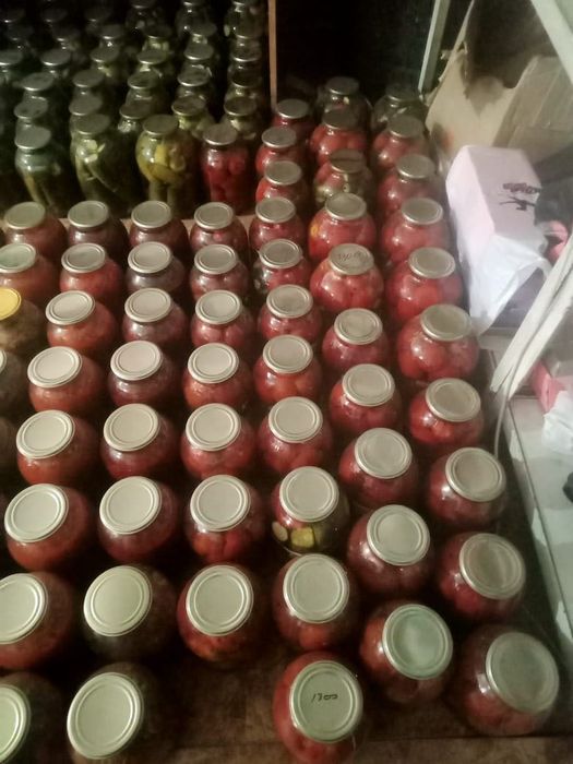 Огурцы помидор салат свежий домашний