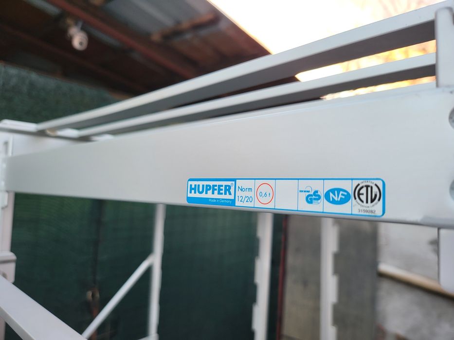 Vand rafturi pt bucatarie / camera frigorifica din aluminiu modulare