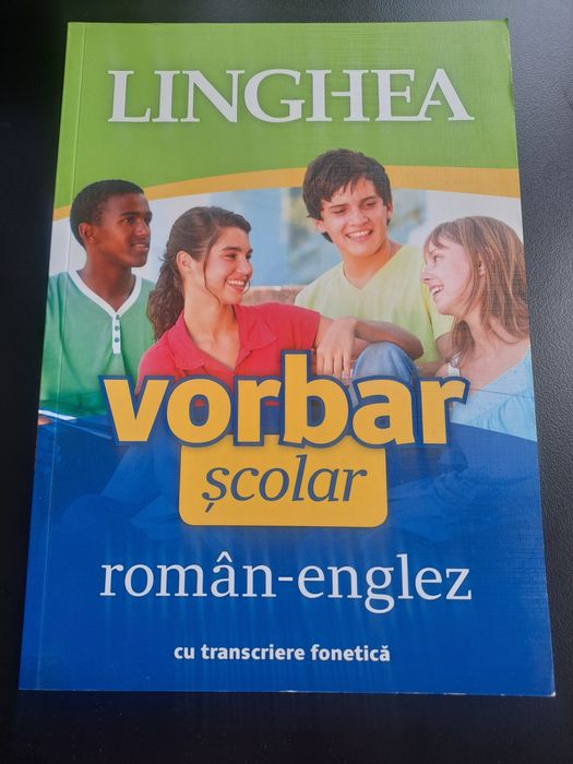 Vorbar scolar roman-englez , editura Lingea.