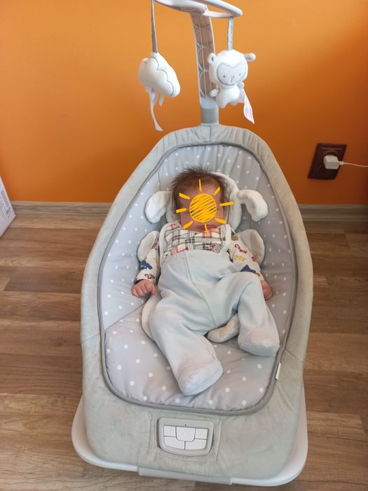 Люлка шезлонг InGenuity Cuddle Lamb