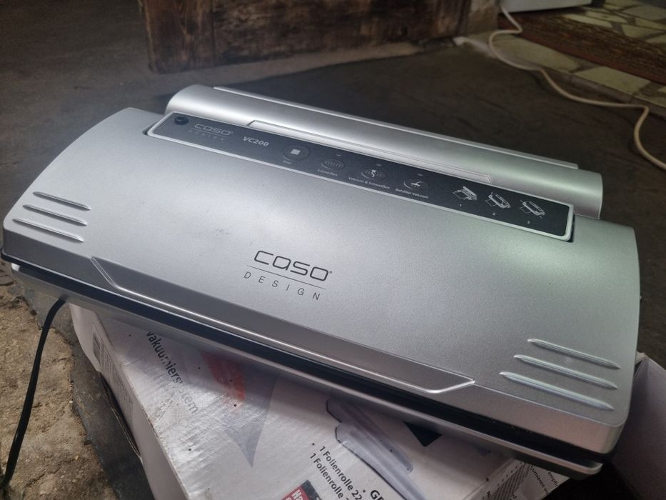 Машина за вакуумиране Caso VC200, 120 W, Инокс