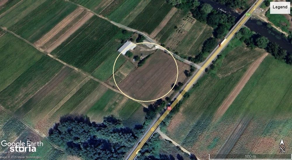 Lapusel, zona linistita, 10-20ari teren