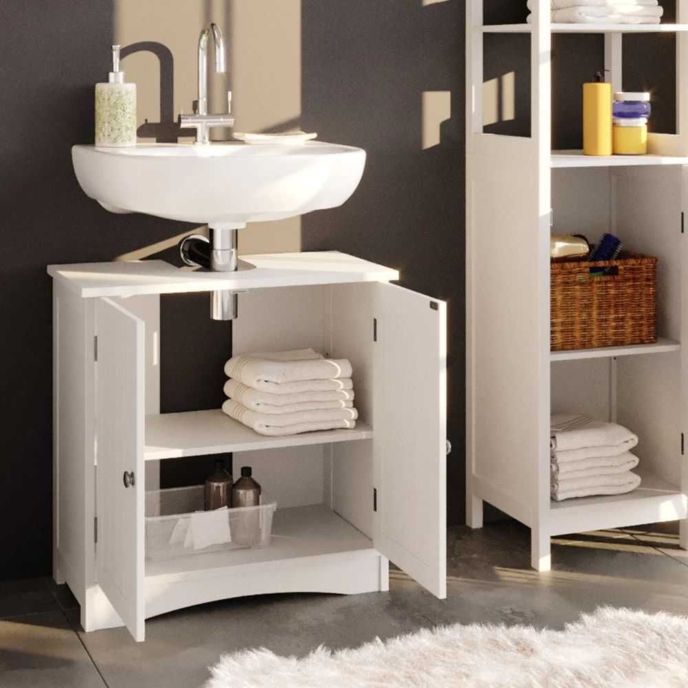 Долен шкаф за мивка Vicco бял 60 x 60 см, Bianco