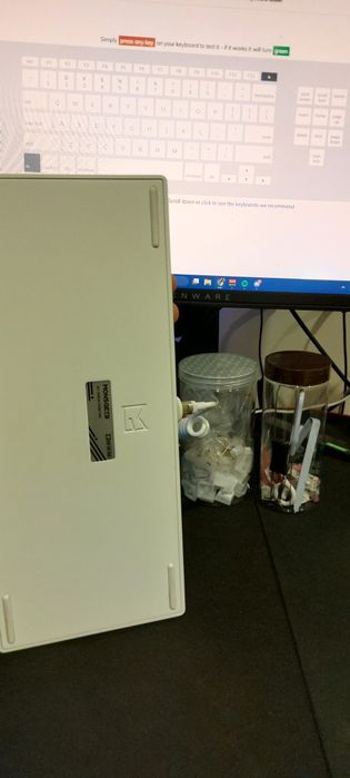 Monsgeek M1 V5 White custom механична клавиатура