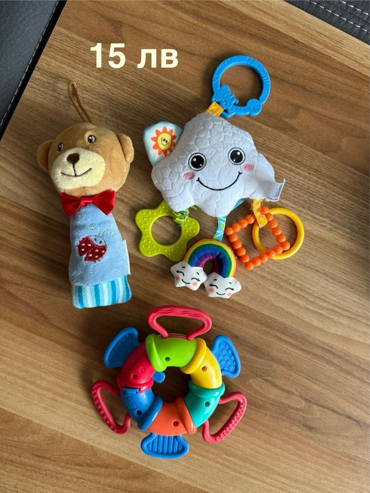 Лот дървени играчки Монтесори и други лотове с играчки