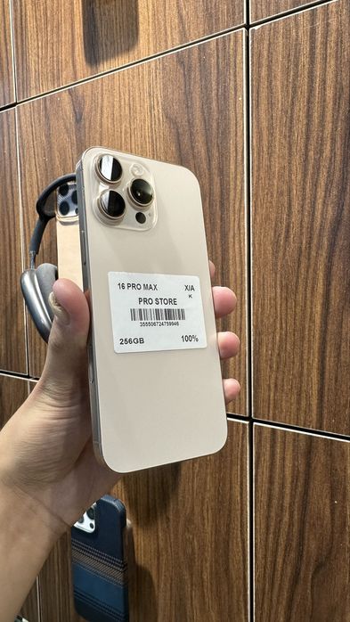 iphone 16 pro max 256gb 100% Naxt va Nasiya savdo
