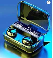 Светещи безжични Стерео слушалки М10 с LED дисплей,хендсфри,блутут