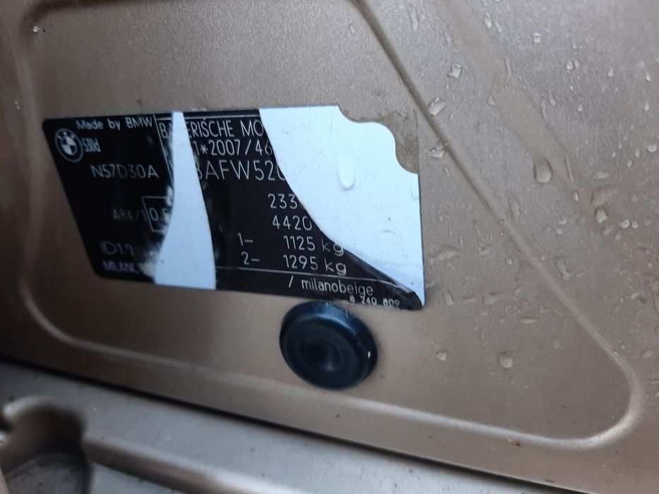 Bara fata bmw f10,f11 non-lci nonfacelift