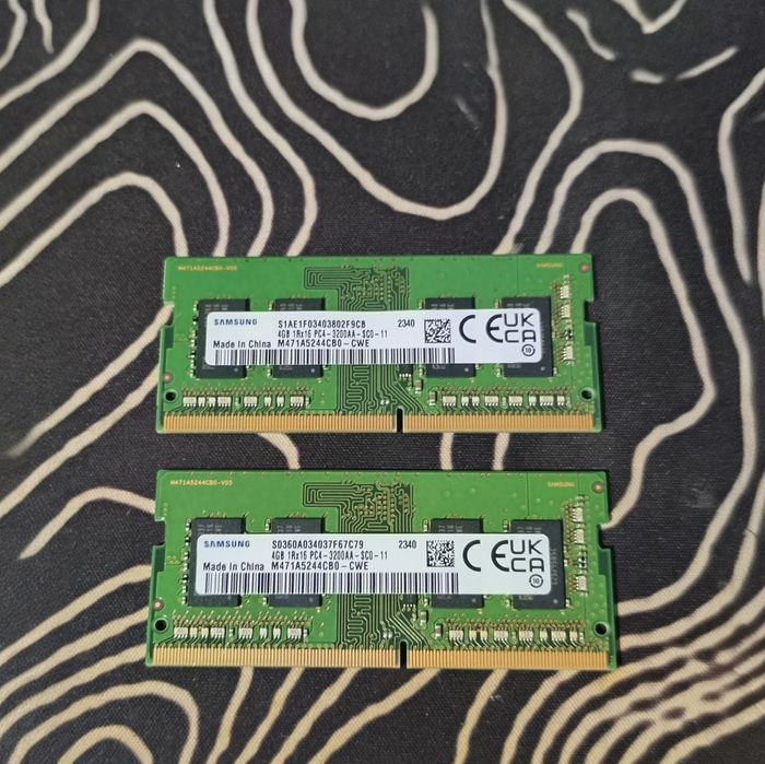 Memorie RAM Laptop Samsung DDR4 8GB (2x4GB), 3200MHz