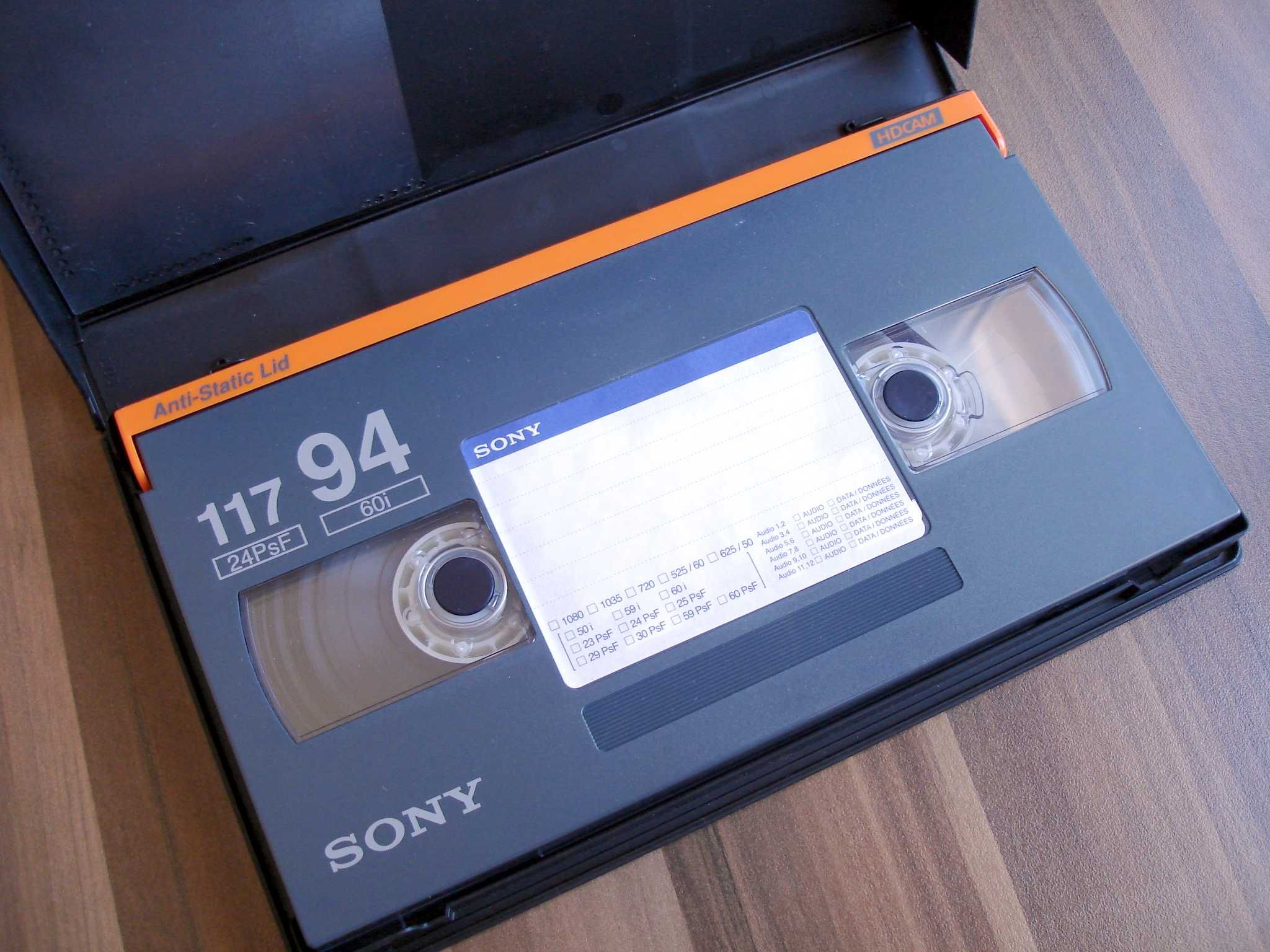 Sony HDCAM - Професионални видеокасети Made in Japan