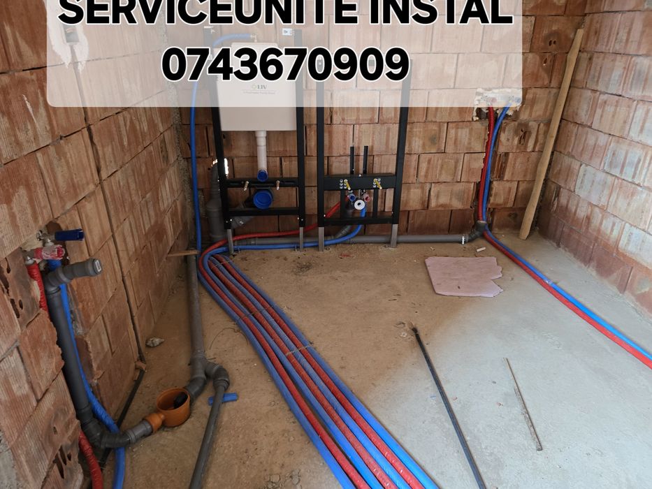 Reparatii și montaj centrale, instalatii sanitare termice etc...