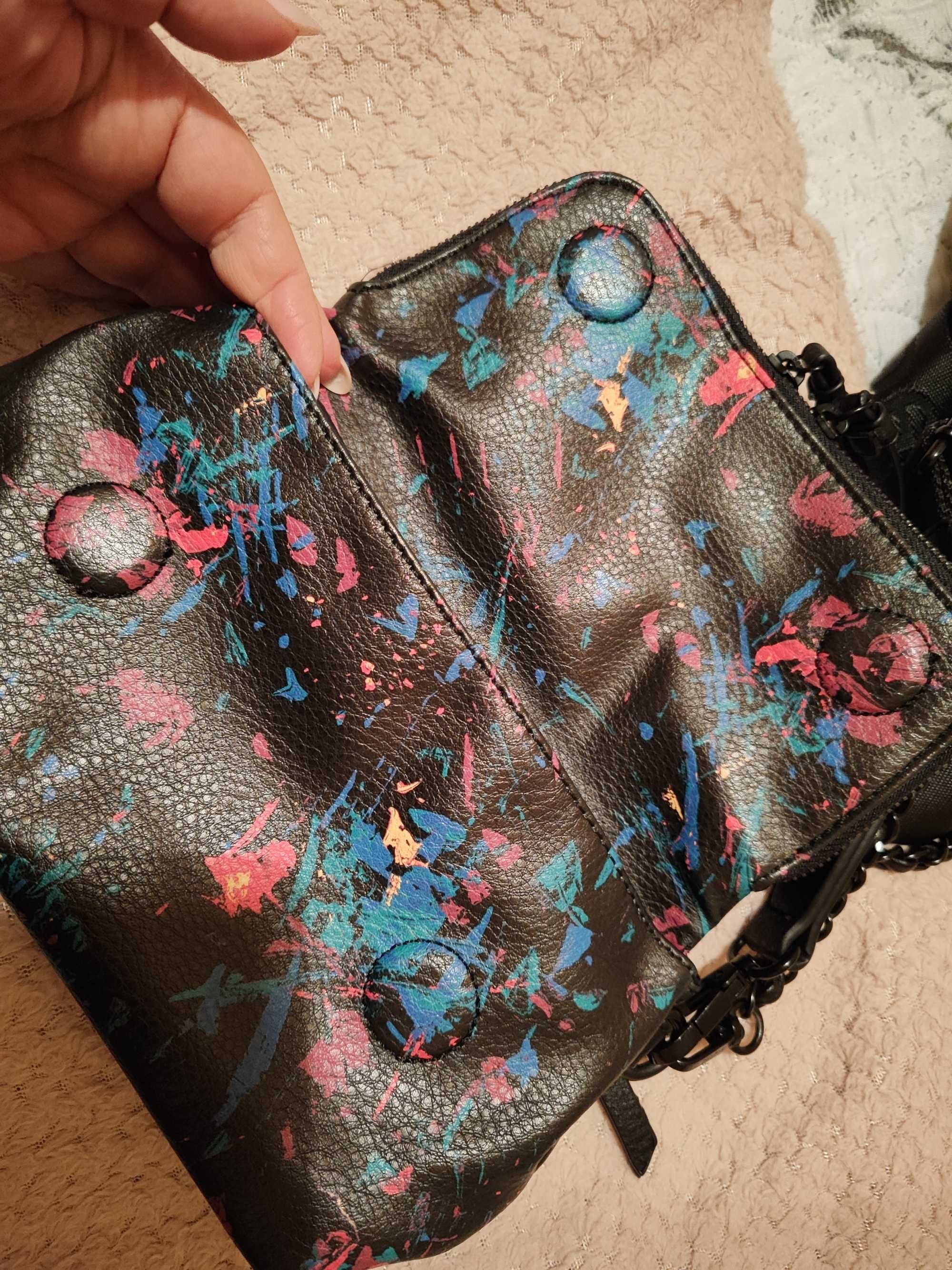 Черна чанта Desigual