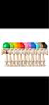 Kendama krom albastra