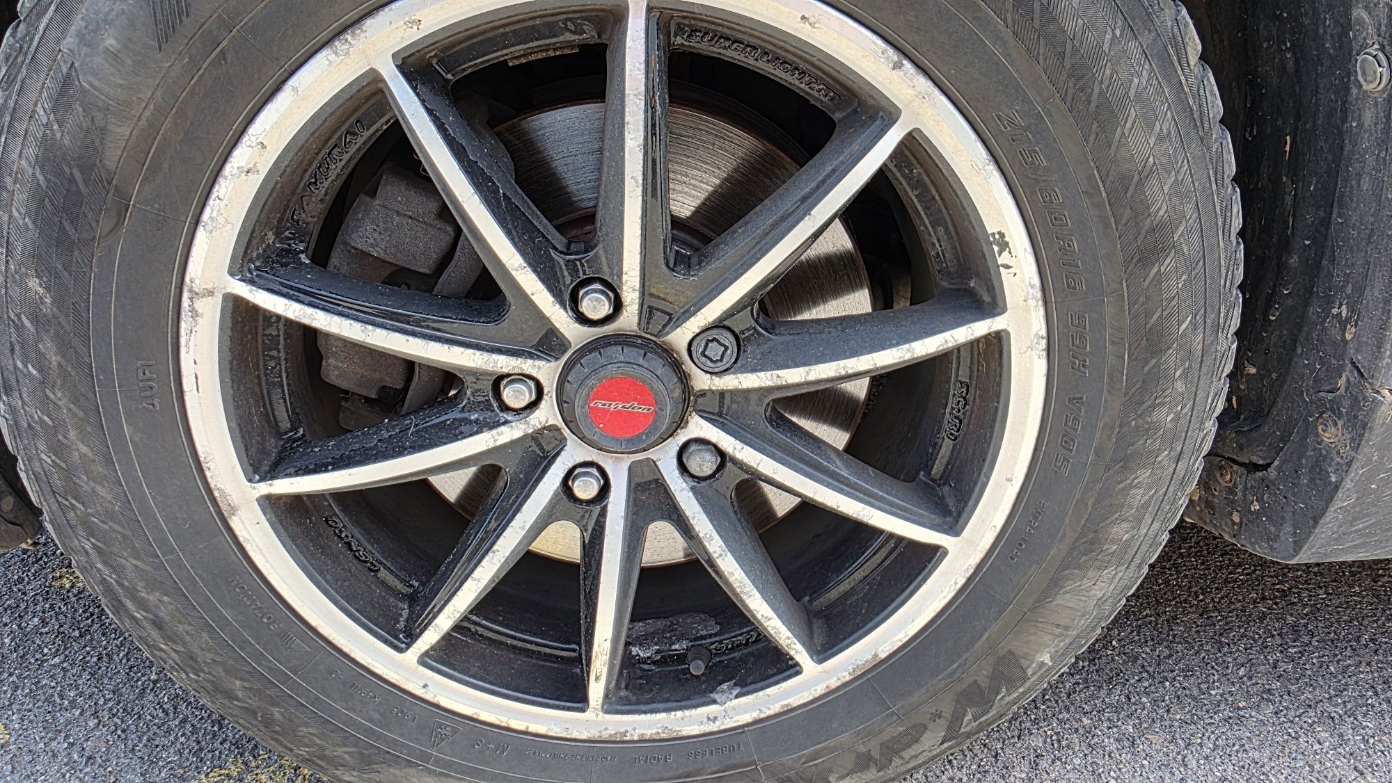 джанти 16 цола Raiden 16" с гуми  215/60 R16 опел,шевролет