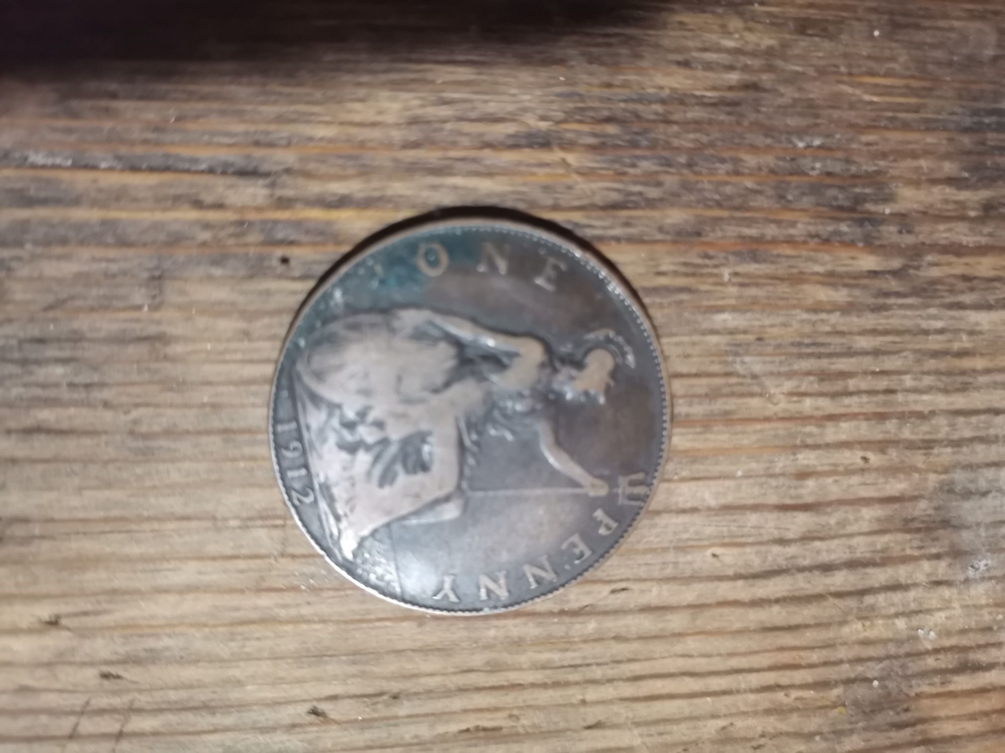 Doua monezi one penny 1912,1938