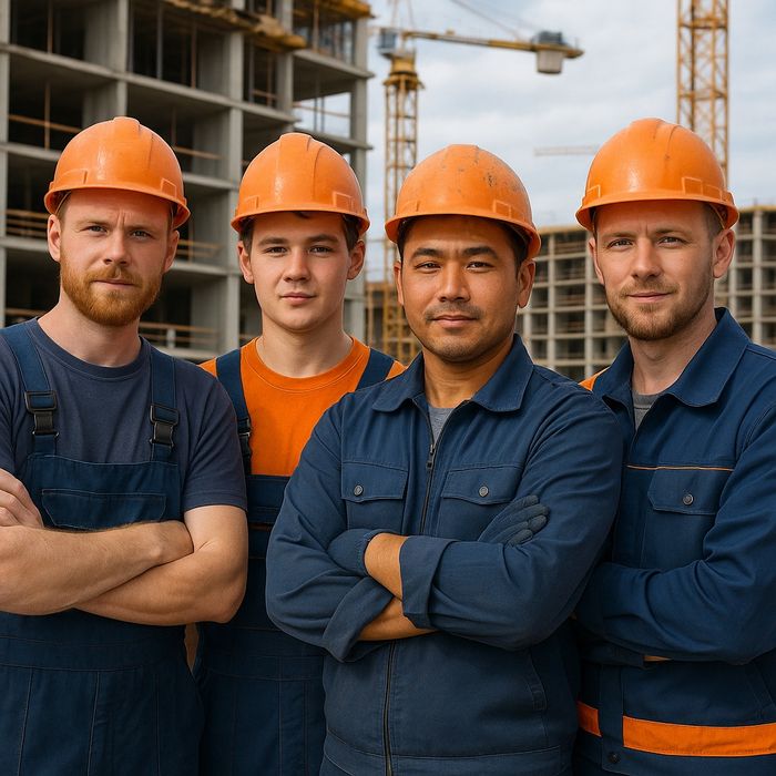 Разнорабочие, подсобники.