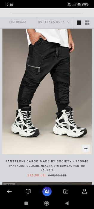 Vând pantaloni Made By society Noi!