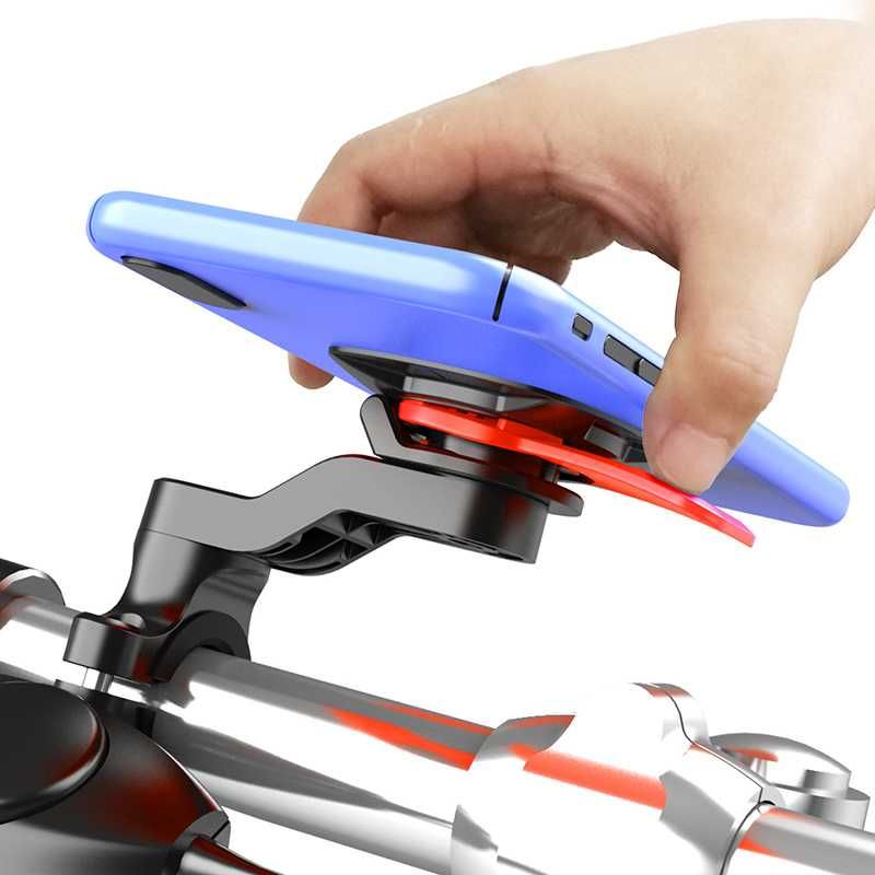 Suport telefon bicicleta tip Quad Lock motocicleta moto atv quadlock