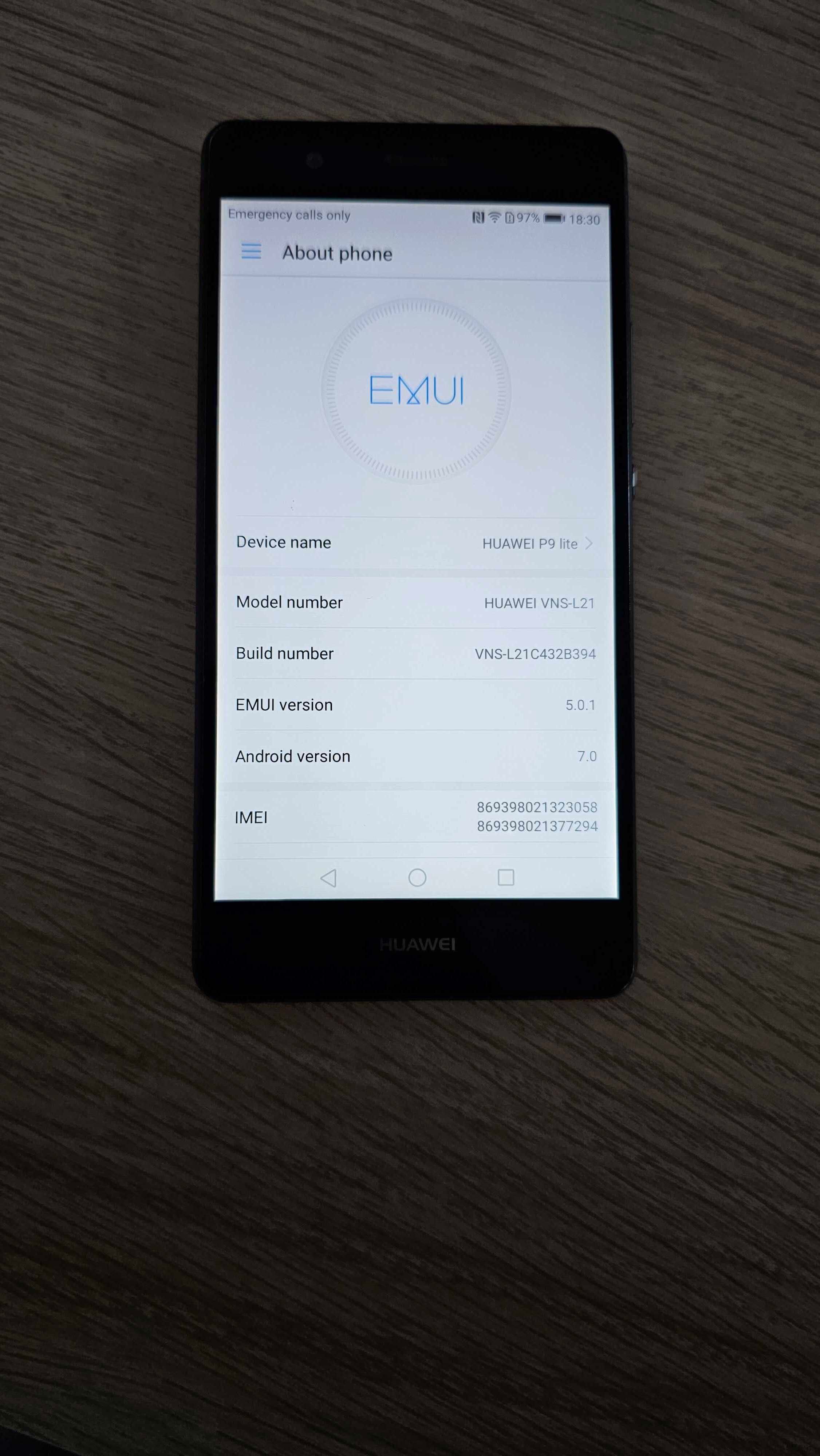 Huawei P9 Lite Black 16 GB