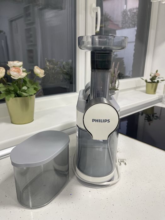 Vand storcator de fructe Philips cu melc HR1945/80, 200w, 1 litru