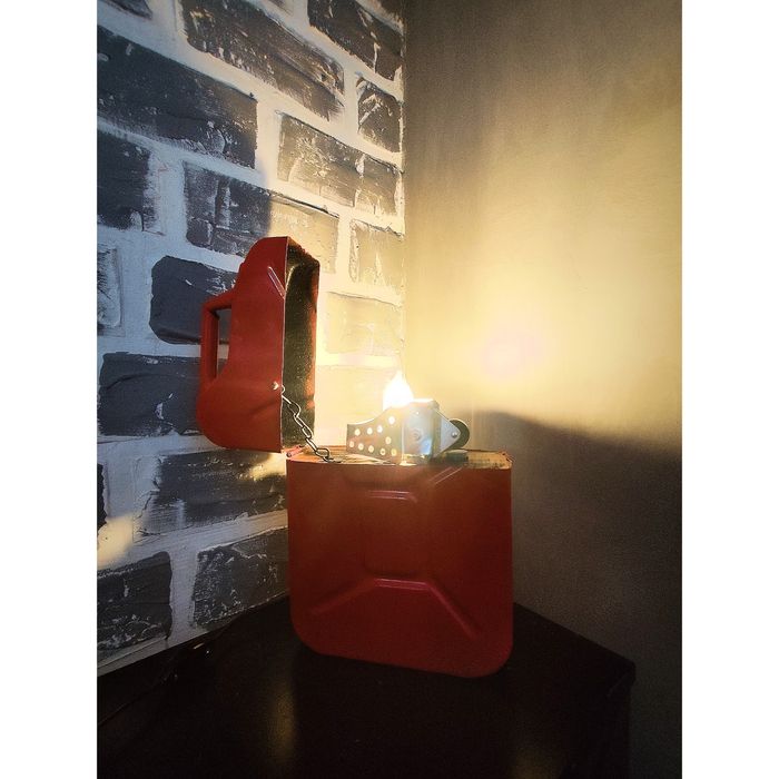 Настолна лампа запалка стил Zippo