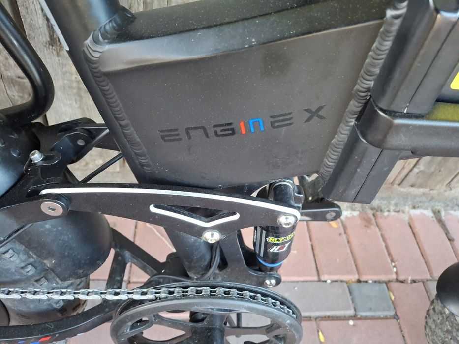 Bicicleta electrica pliabila full suspension